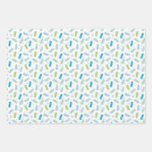 Flop-Muster gedreht Geschenkpapier Set (Vorderseite 2)