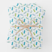 Flop-Muster gedreht Geschenkpapier Set (Beispiel)