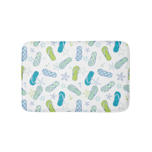 Flop-Muster Umgedreht Badematte (Vorderseite)