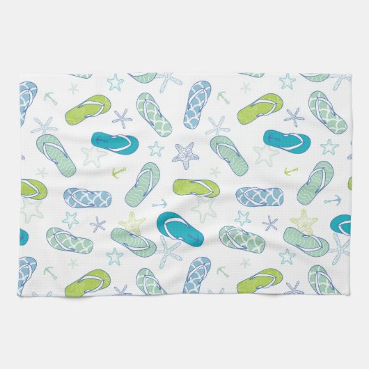 Flop-Muster Umgedreht Geschirrtuch (Horizontal)