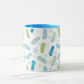 Flop-Muster Umgedreht Tasse (Zentrum)