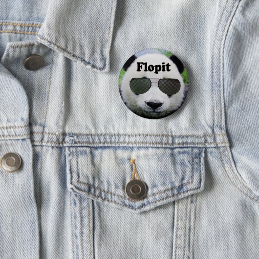 Flopit Knopf (Panda) Button (Beispiel)