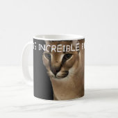 Floppa Kaffeetasse (Vorderseite Links)