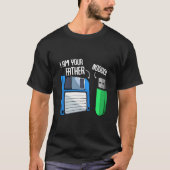 Floppy Disk Coder Computer Engineering Geek Nerd C T-Shirt (Vorderseite)