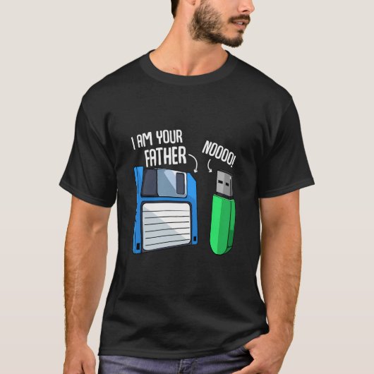 Floppy Disk Coder Computer Engineering Geek Nerd C T-Shirt (Vorderseite)