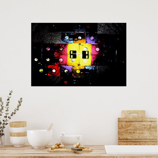 Floppy Mosaik Poster (Küche)