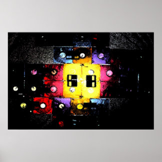 Floppy Mosaik Poster