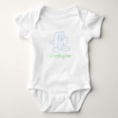 Floppy Oar Rabbit Baby T - Shirt (Vorderseite)