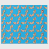 Floppy Oared Bundnies Geschenkpapier (Flach)