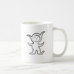 Floppy Pointy Ear Kids Jammies Design Kaffeetasse