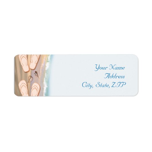 Flops am Strand kippen (Vorne)