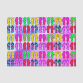 Flops auf dem Sand-Gewebe-Papier spiegeln Seidenpapier