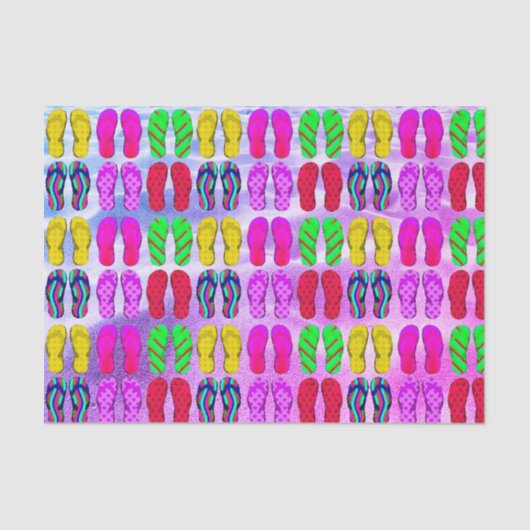 Flops auf dem Sand-Gewebe-Papier spiegeln Seidenpapier (Vorderseite)