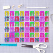 Flops auf dem Sand-Gewebe-Papier spiegeln Seidenpapier (Handwerk)