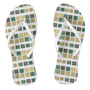 Flops grün kippen badesandalen