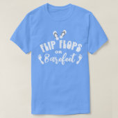 Flops oder Bare Fees spiegeln T-Shirt (Design vorne)