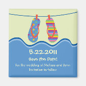 Flops spiegeln Das Datumsfenster speichern Magnet (Vorne)