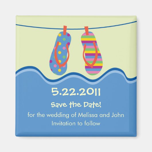 Flops spiegeln Das Datumsfenster speichern Magnet (Vorne)