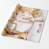 Flopsie Mopsy und Cottontail Beatrix Potter Geschenkpapier (Ungerollt)
