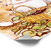 Flopsie Mopsy und Cottontail Beatrix Potter Poster (Ecke)