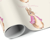 Flopsy Beatrix Potter, das Osterhasen-Kaninchen Geschenkpapier (Rolleneckpunkt)