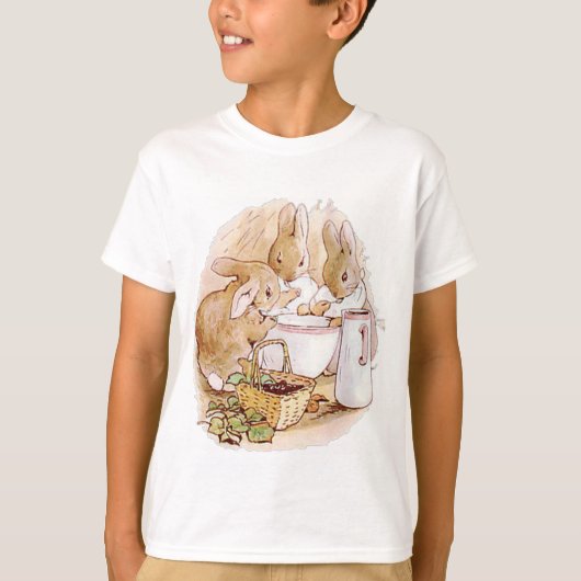 Flopsy, Mopsy und Waldkaninchen hatten ein gutes T-Shirt (Vorderseite)