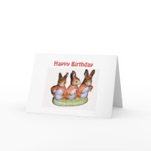 Flopsy, Mopsy und Waldkaninchen