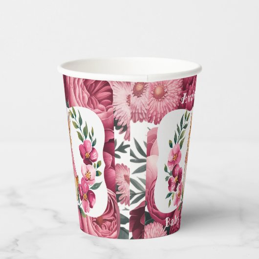 Flopsy's Countryside Adventure Girl Baby Shower Pappbecher (Rechts)