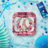 Flopsy's Countryside Adventure Girl Baby Shower Pappteller (Party)