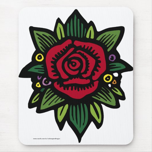Flor Bela Mousepad (Vorne)