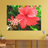 Flor de Amapola Leinwanddruck (Insitu (Wohnzimmer))