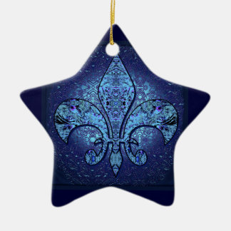 Flor-De-Lis, Wappen, Blume Keramik Ornament