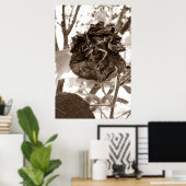 flor de papel poster (Heimbüro)