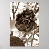 flor de papel poster (Vorne)