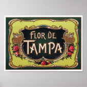 Flor de Tampa Cigar Poster (Vorne)