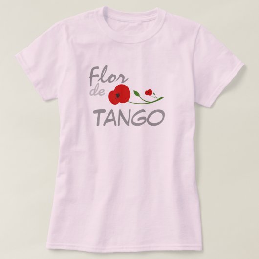 Flor de Tango T-Shirt (Design vorne)
