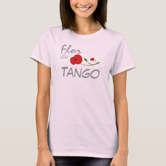 Flor de Tango T-Shirt (Vorderseite)