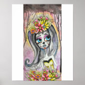 Flor, Dia de los Muertos poster (Vorne)