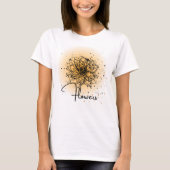 Flor do sol T-Shirt (Vorderseite)