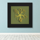 Flor Dourada Leinwanddruck (Insitu (Holzboden))