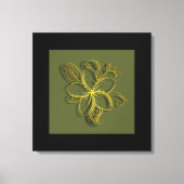 Flor Dourada Leinwanddruck (Vorderseite)