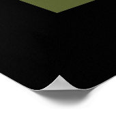 Flor Dourada Poster (Ecke)