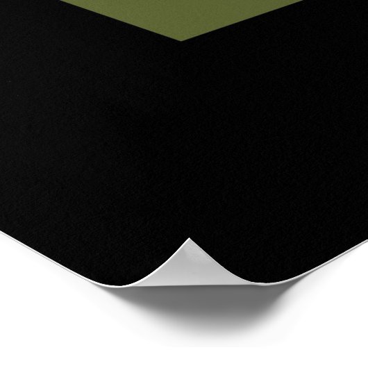 Flor Dourada Poster (Ecke)