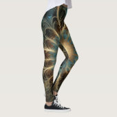 Flor Fractal Radiante Leggings (Rechts)