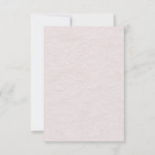 Flor jedes Hochzeitens speichert die Datumskarte Save The Date (Rückseite)