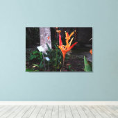 flor laranjada leinwanddruck (Insitu (Holzboden))