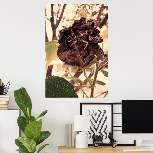 flor mortal poster (Heimbüro)