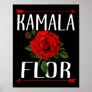 Flor Rose 2024 bin ich bei ihr Poster