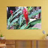 flor vermelha leinwanddruck (Insitu (Wohnzimmer))