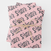 Flor Wrapping Paper Flat Sheet Set 3 Geschenkpapier Set (Beispiel)